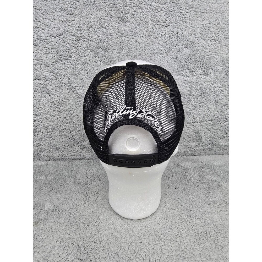 The Rolling Stones Snapback Mesh Trucker Hat Cap One Size - Picture 3 of 8